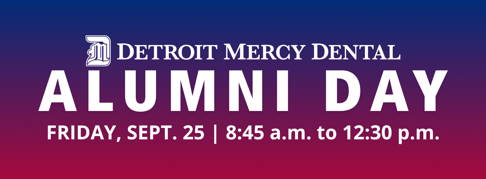 2026 Alumni Day is on Sept. 25
