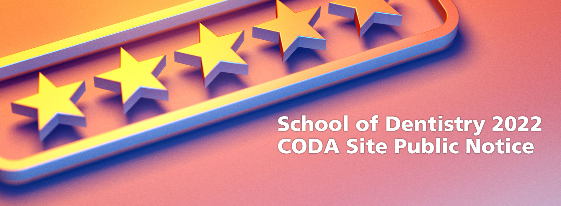 CODA site public notice