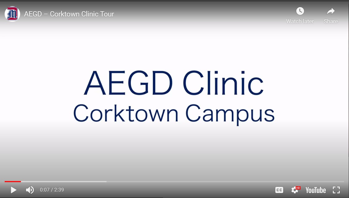 AEGD clinic tour vid